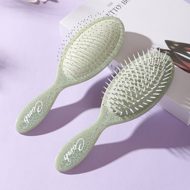 Χτένα μαλλιών με αερόμαξιλάρι, εκτύπωση τοτέμ, αφράτος σχεδιασμός, πλαστικό, υψηλής ποιότητας