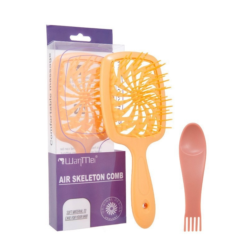 Χτένα μασάζ με δόντια ABS+TPU, μάρκα Previous Life