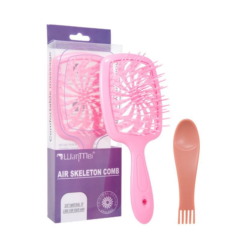 Χτένα μασάζ με δόντια ABS+TPU, μάρκα Previous Life