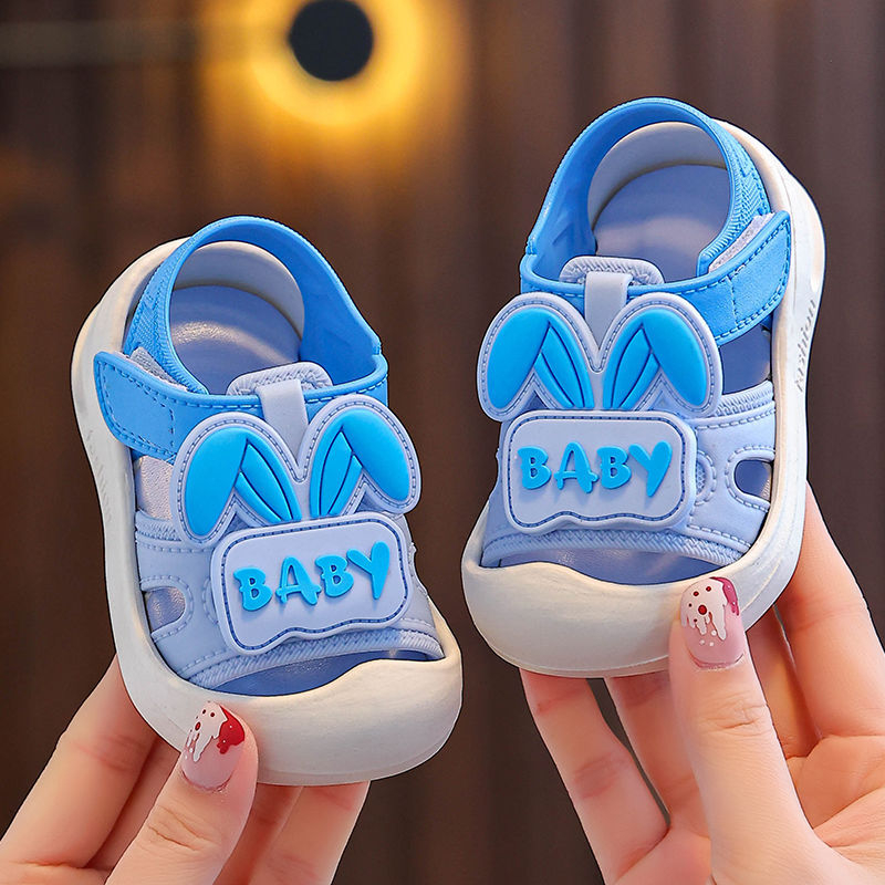 Cartoon vaikų sandalai mergaitėms - PVC viršus, PVC padas, Velcro užsegimas, amžius 1–3 metai