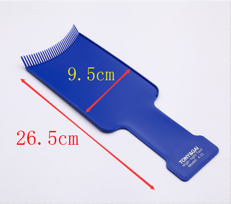 Set ploča za bojanje kose s izolacijskim paprom, listom za isticanje i alatom za kremu boje