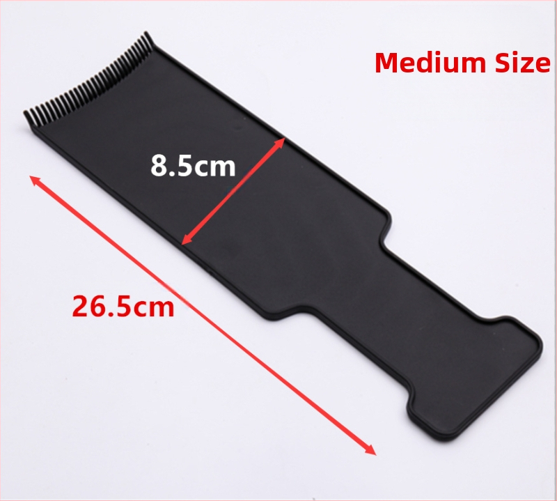 Set ploča za bojanje kose s izolacijskim paprom, listom za isticanje i alatom za kremu boje