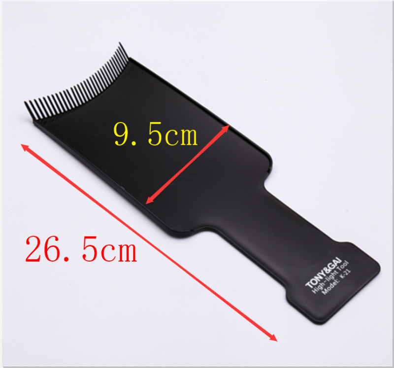 Set ploča za bojanje kose s izolacijskim paprom, listom za isticanje i alatom za kremu boje