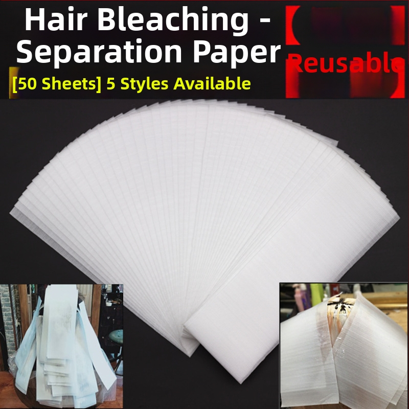 Set ploča za bojanje kose s izolacijskim paprom, listom za isticanje i alatom za kremu boje