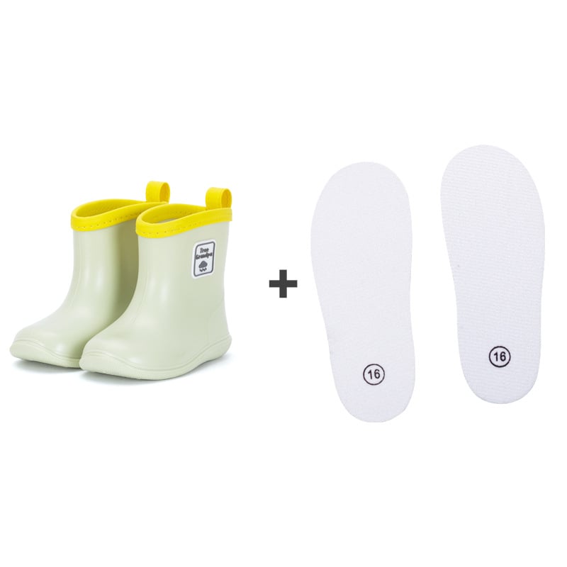 Παιδικές γαλότσες με σχέδιο δεινοσαύρου και τίγρης, PVC πάνω μέρος, μεσαίο ύψος, αντιολισθητική σόλα, κατάλληλες για όλες τις εποχές