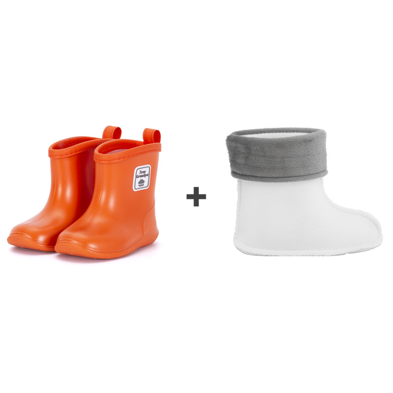 Παιδικές γαλότσες με σχέδιο δεινοσαύρου και τίγρης, PVC πάνω μέρος, μεσαίο ύψος, αντιολισθητική σόλα, κατάλληλες για όλες τις εποχές