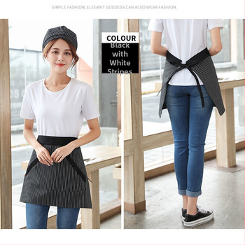 Ποδιά για σερβιτόρους - χωρίς μανίκια, ανθεκτική στους λεκέδες, κορεατικού στυλ