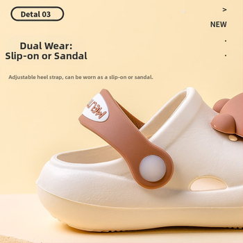 Παιδικά παπούτσια με τρύπες EVA, cartoon στυλ, πάνω μέρος EVA, σόλα EVA, ηλικίες 1–6 ετών