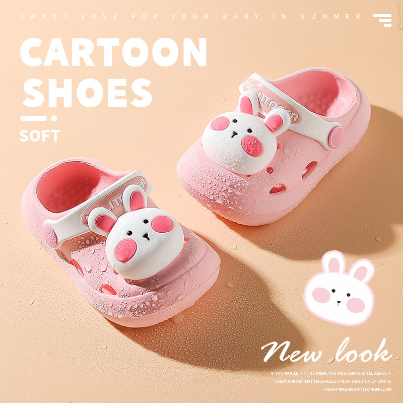 Детски обувки с дупки EVA, Cartoon стил, горна част EVA, подметка EVA, за възраст 1–6 години
