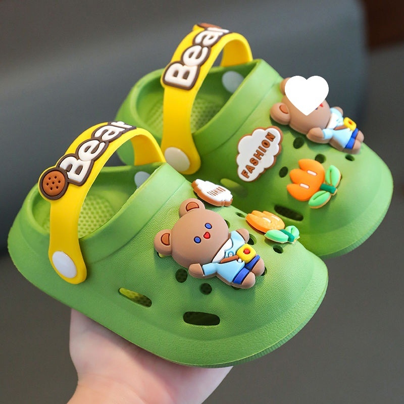 Vaikų karikatūrinių sandalų dizainas, PU viršus, kvadratinė nosis, EVA padas, vasara 2025