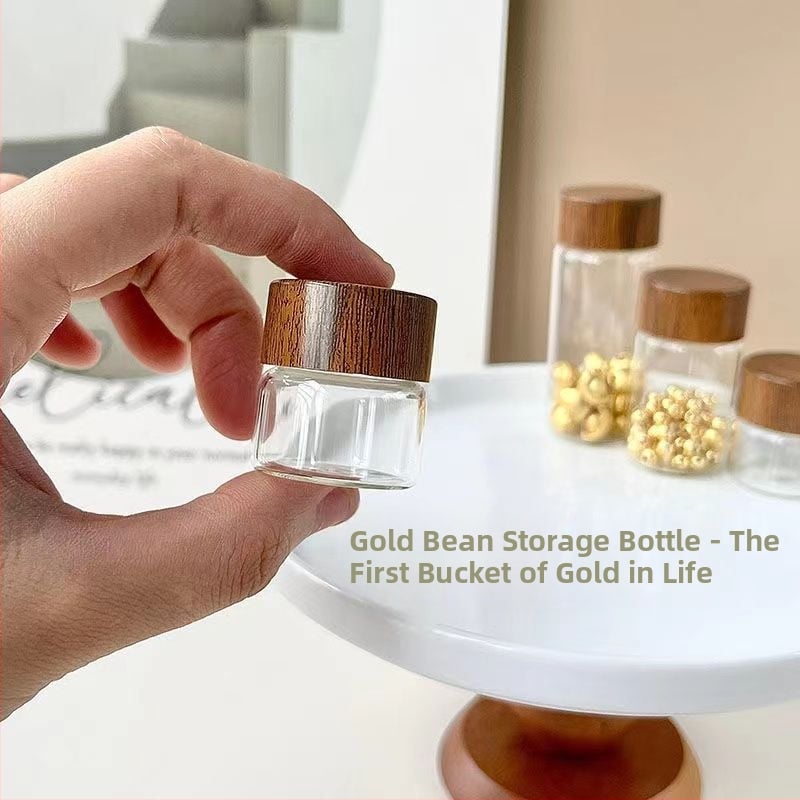 Стъклен буркан за съхранение със запечатан капак, ретро носталгичен стил - Other Homes