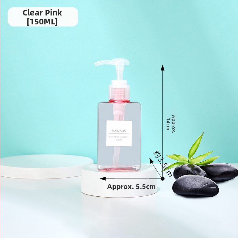 Kelioninis pompinių butelių rinkinys – tušti, nešiojami indai dušų želėi, šampūnui, rankų muilui ir losjonui (Medžiaga: Kita; Ženklas: Kita; Logotipas: Nėra; Pritaikymas: Nėra)