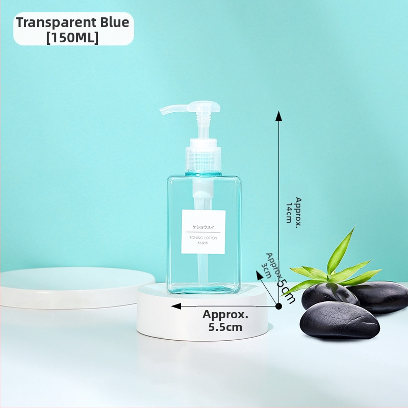 Kelioninis pompinių butelių rinkinys – tušti, nešiojami indai dušų želėi, šampūnui, rankų muilui ir losjonui (Medžiaga: Kita; Ženklas: Kita; Logotipas: Nėra; Pritaikymas: Nėra)