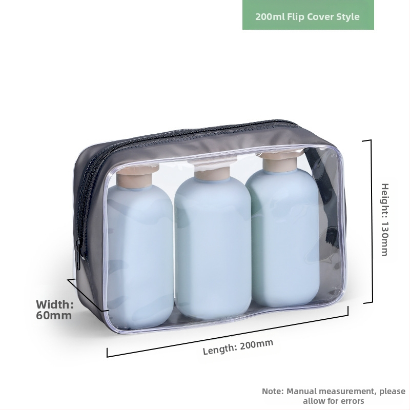 Ruitu HDPE kozmetikai adagoló üveg pumpás fedéllel, szitanyomás, kapacitás 100–300 ml