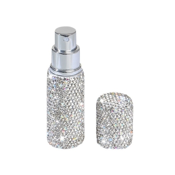 Μπουκάλι αρώματος από γυαλί με διακόσμηση Rhinestone, Ruijie με πλήρωση κενού