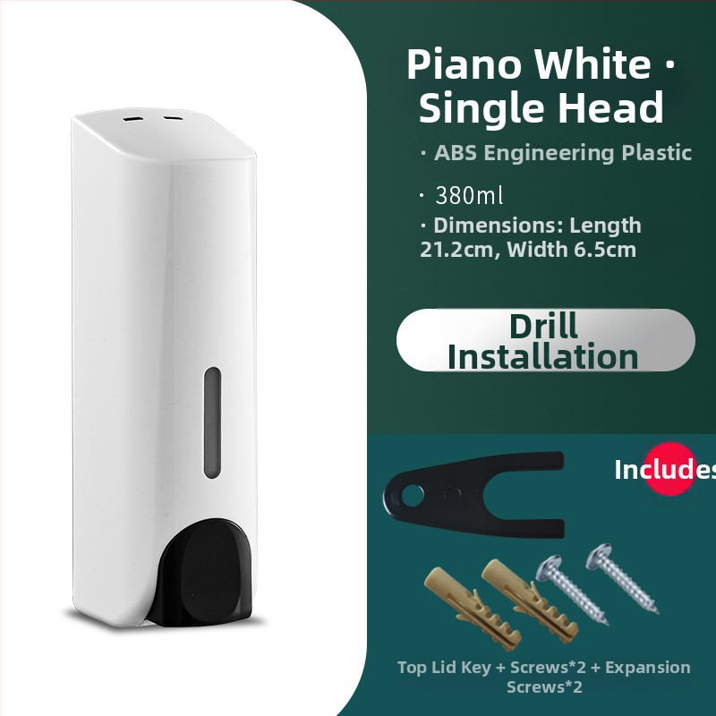 Trijų galvučių sieninis sensorinis muilo dozatorius, plastikinis korpusas, CE sertifikatas, prekės ženklas QITA