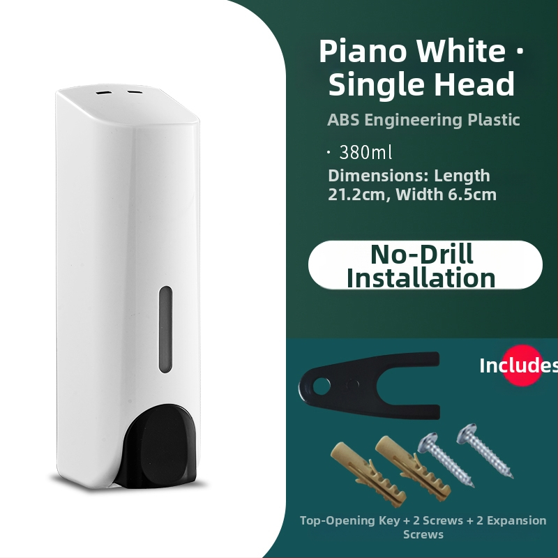 Trijų galvučių sieninis sensorinis muilo dozatorius, plastikinis korpusas, CE sertifikatas, prekės ženklas QITA