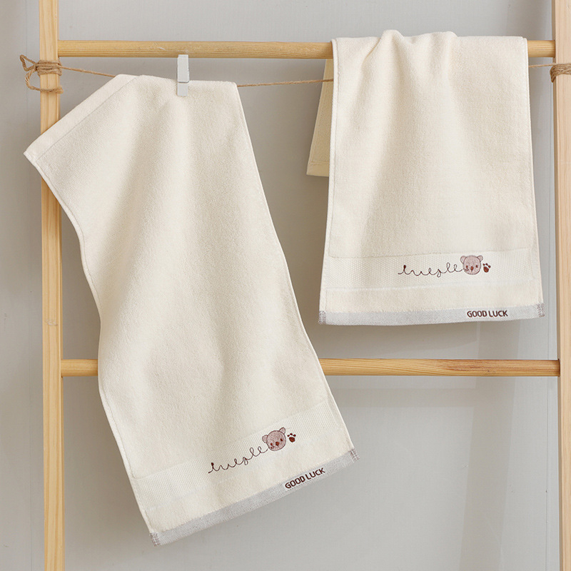 Vaikų veido rankšluostis iš 100% medvilnės, Jacquard audinys, svoris žemiau 50 g, medvilnės turinys 98%