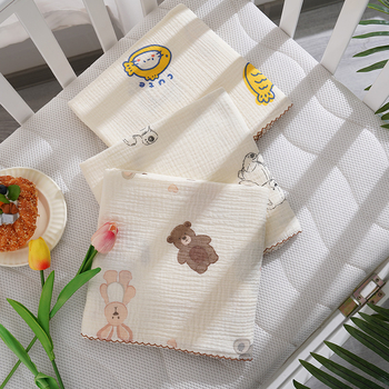 Μωρού φουλάρι περιτύλιξης από διπλό βαμβακερό γάζα, μαλακό και διαπνέον, 95% βαμβάκι, Τάξη Α, για βρέφη