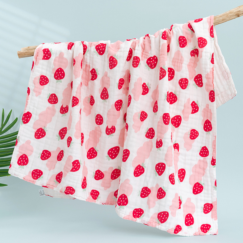 Παιδική πετσέτα μπάνιου για νεογνά – βαμβάκι, τέσσερις εποχές, μοτίβο ζώων και καρτούν, 360 γρ