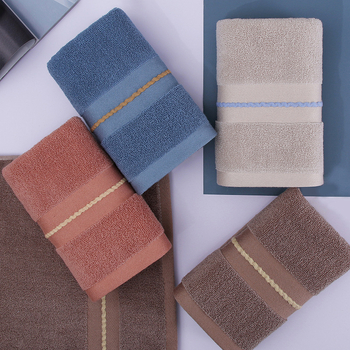 Veido rankšluostis iš 100% medvilnės, jacquard audinys, 32s siūlas, 100–120 g, galima apdorojimo pritaikymas