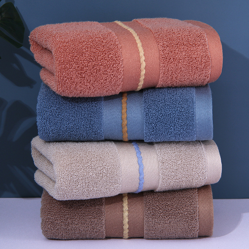 Veido rankšluostis iš 100% medvilnės, jacquard audinys, 32s siūlas, 100–120 g, galima apdorojimo pritaikymas