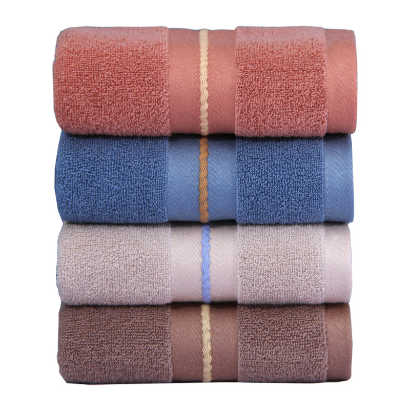 Veido rankšluostis iš 100% medvilnės, jacquard audinys, 32s siūlas, 100–120 g, galima apdorojimo pritaikymas