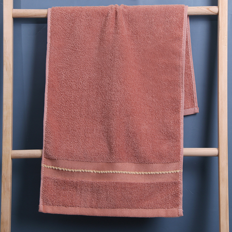 Veido rankšluostis iš 100% medvilnės, jacquard audinys, 32s siūlas, 100–120 g, galima apdorojimo pritaikymas