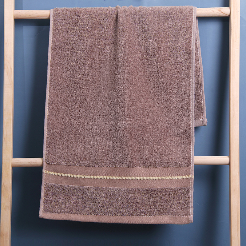 Veido rankšluostis iš 100% medvilnės, jacquard audinys, 32s siūlas, 100–120 g, galima apdorojimo pritaikymas