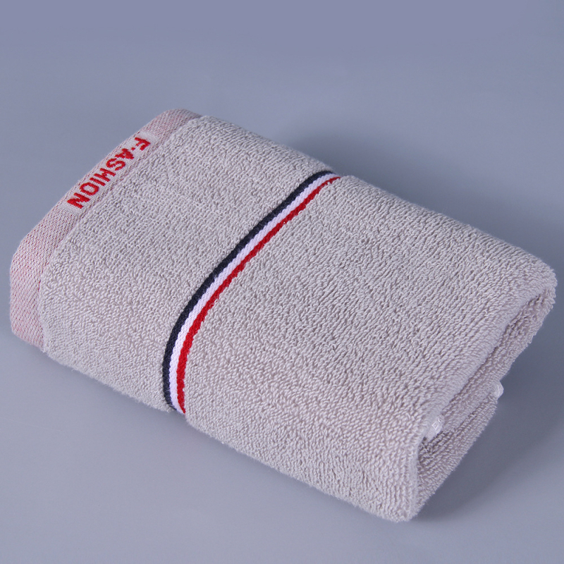 Veido rankšluostis iš 100% medvilnės, jacquard audinys, 32s siūlas, 100–120 g, galima apdorojimo pritaikymas