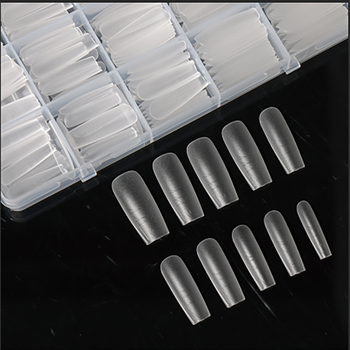 Nagų lipdukai – ultra ploni, be siūlių, prancūziškas stilius, ovali forma, skaidrūs