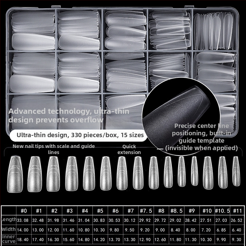 Nagų lipdukai – ultra ploni, be siūlių, prancūziškas stilius, ovali forma, skaidrūs