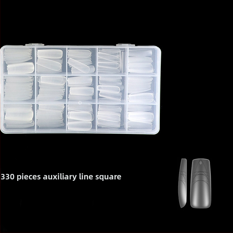 Nagų lipdukai – ultra ploni, be siūlių, prancūziškas stilius, ovali forma, skaidrūs