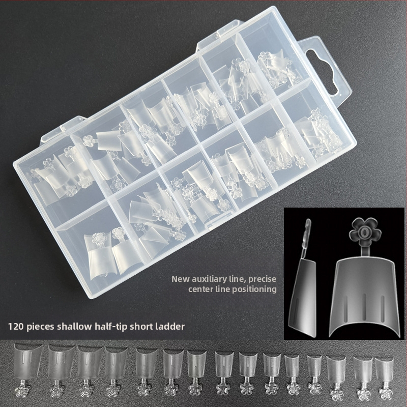 Nagų lipdukai – ultra ploni, be siūlių, prancūziškas stilius, ovali forma, skaidrūs