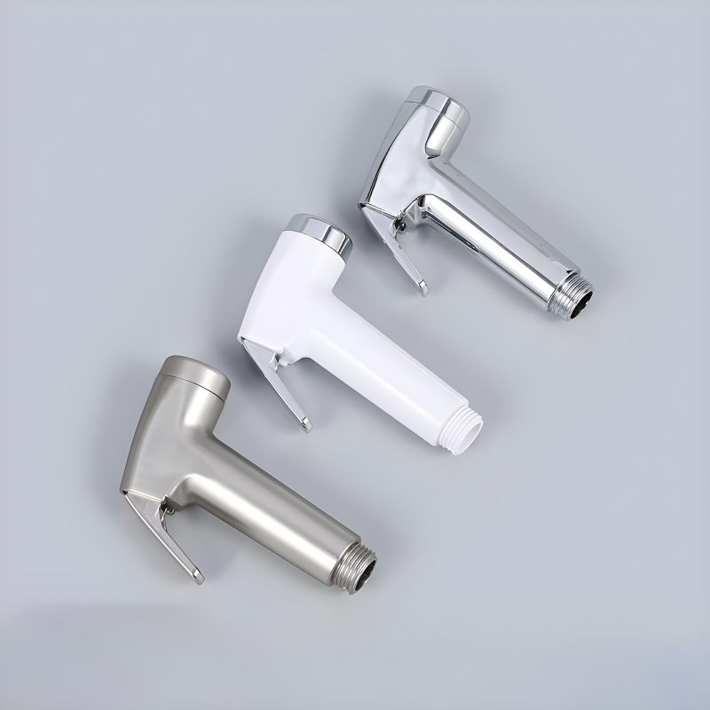 Dušo rinkinys bidetui ir tualetei, sieninis montavimas, ABS, apskrito dušo galvutė, 20 mm jungtis, lietaus funkcija