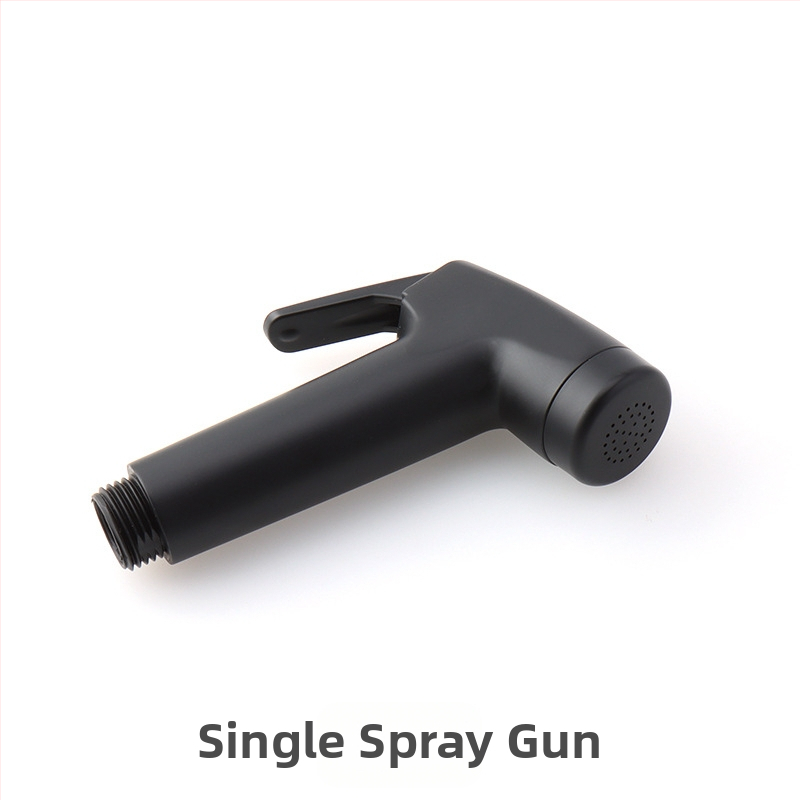 Dušo rinkinys bidetui ir tualetei, sieninis montavimas, ABS, apskrito dušo galvutė, 20 mm jungtis, lietaus funkcija