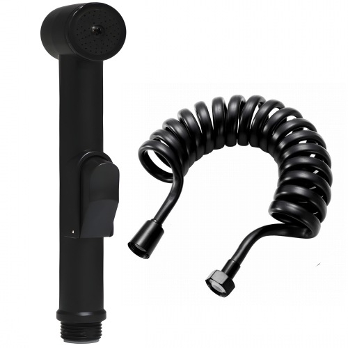 Nešiojamas tualeto bidė purkštuvo galvutė, ABS medžiaga, elektroplatinės apdailos, 4 taškų jungtis, veikimo temperatūra 0-90°C, nominalus slėgis 1.0 MPa