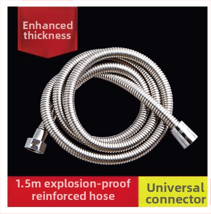 ABS plasto rankinis tualeto purkštuvas su žarnos komplektu, modelis HU-887, slėgio funkcija, rankinis prijungimas, veikimo temperatūra 80°C