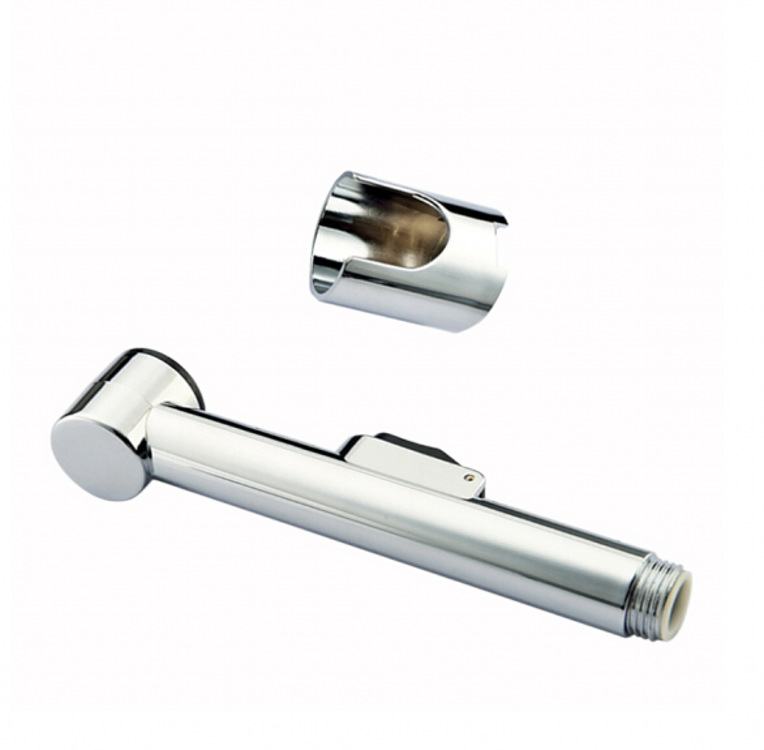 ABS plasto rankinis tualeto purkštuvas su žarnos komplektu, modelis HU-887, slėgio funkcija, rankinis prijungimas, veikimo temperatūra 80°C