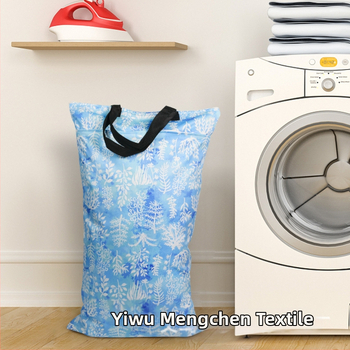 Αναρτώμενη τσάντα για βρεγμένες/ξηρές πάνες, επαναχρησιμοποιούμενη υφασμάτινη τσάντα αποθήκευσης με διπλά φερμουάρ, αδιάβροχη για βρωμικά ρούχα — πολυλειτουργικός ταξιδιωτικός οργανωτής