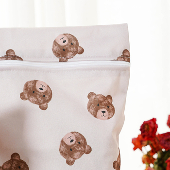 Κυβόσχημη πολυεστερική τσάντα αποθήκευσης XY001, πολλαπλών χρήσεων για ταξίδια, μακιγιάζ και είδη περιποίησης