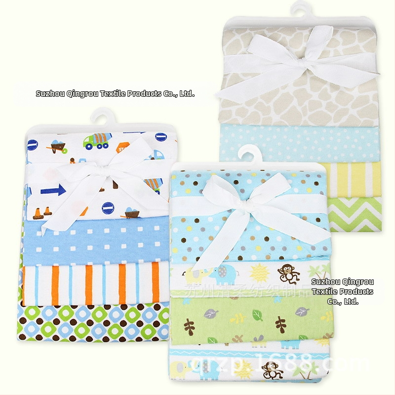 Kolaco pamučna flanel deka za bebe, 300–500 g, za djecu od 1–3 godina, sve sezone