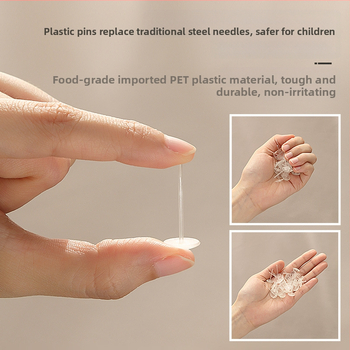 Segu un gultas palagu turētājs ar nemanāmu aizdari, bez adatas, ABS + kokvilna, Zhejiang