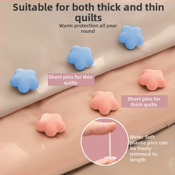 Segu un gultas palagu turētājs ar nemanāmu aizdari, bez adatas, ABS + kokvilna, Zhejiang