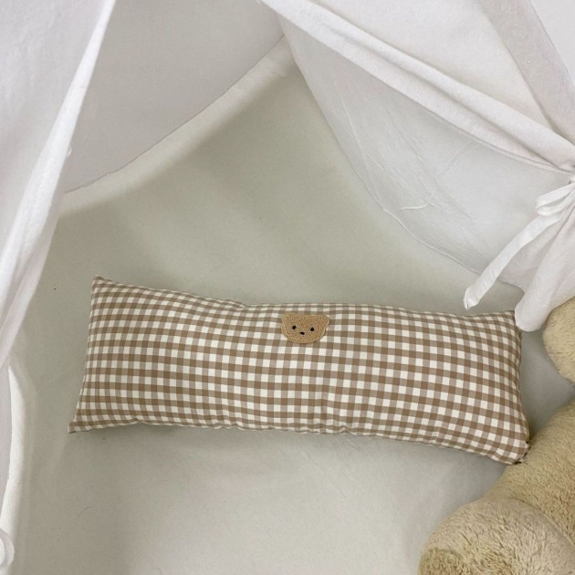 Mi tong Ins stiliaus namo formos siuvinėta pagalvė su medvilnine danga ir PP medvilnės užpildas