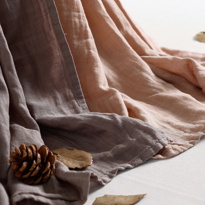 Παιδική πετσέτα μπάνιου από γάζα μπαμπού, απλός σχεδιασμός, ελαφριά ίνες μπαμπού, για όλες τις εποχές, για βρέφη και νήπια (1–3 ετών)