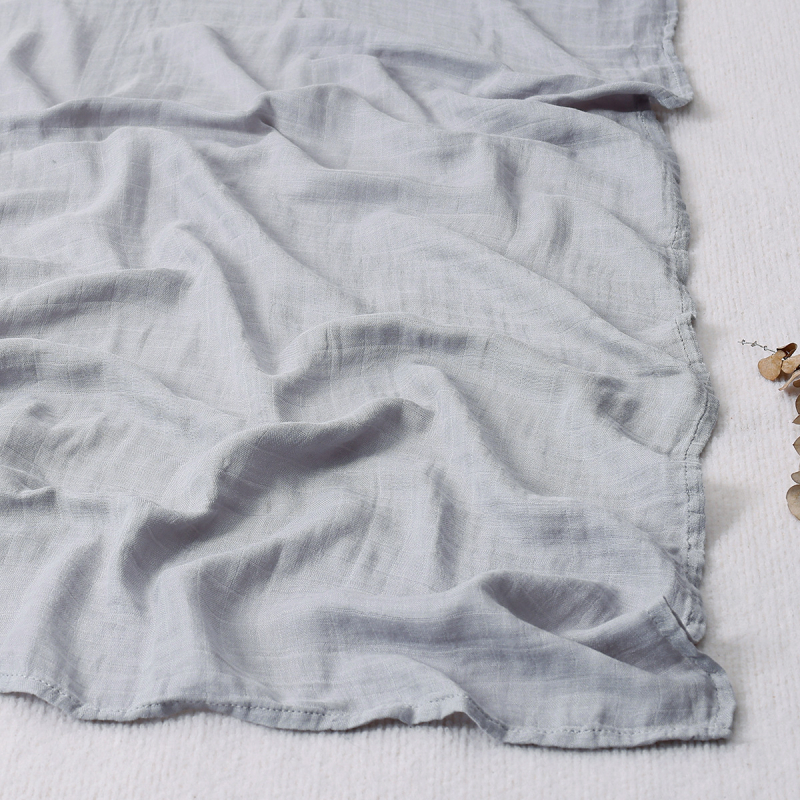 Παιδική πετσέτα μπάνιου από γάζα μπαμπού, απλός σχεδιασμός, ελαφριά ίνες μπαμπού, για όλες τις εποχές, για βρέφη και νήπια (1–3 ετών)