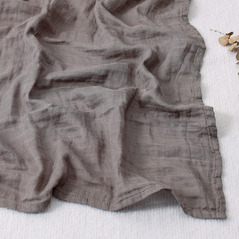 Παιδική πετσέτα μπάνιου από γάζα μπαμπού, απλός σχεδιασμός, ελαφριά ίνες μπαμπού, για όλες τις εποχές, για βρέφη και νήπια (1–3 ετών)