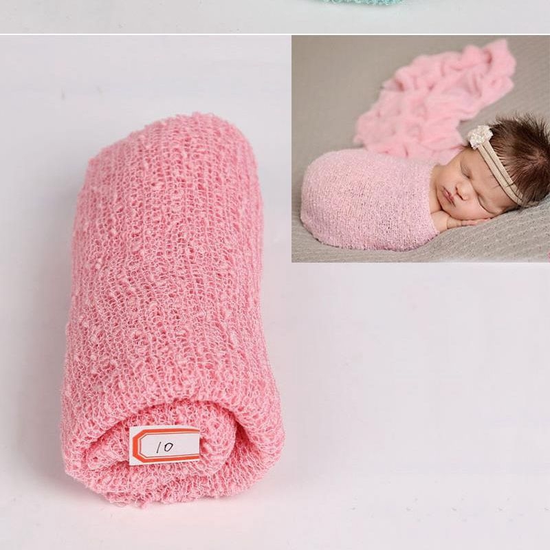 Maigu Περιτύλιγμα Νεογέννητου για Φωτογράφηση – Ελαστικό DIY Αξεσουάρ, Ακρυλικό, Όλες οι Εποχές, Μονόχρωμο Σχέδιο