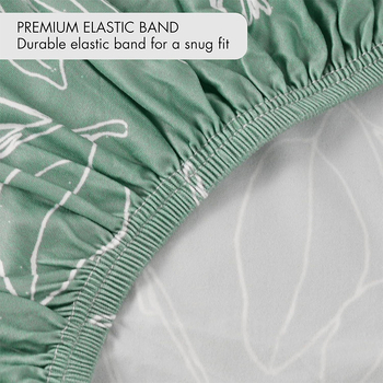 Комплект спално бельо за люлка – чист памук, принт за четири сезона, прост стил, покривка за матрак и покривка за маса за смяна пелени за новородени